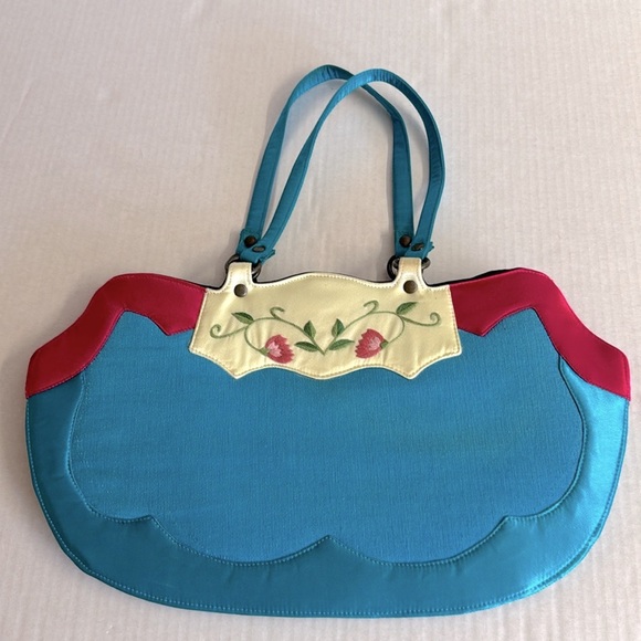 Vtg Dolce Vita- Gorgeous handmade silk embroidered bag with snap closure - Picture 7 of 13